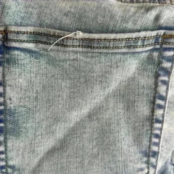 Light Blue Flare cut  denim size 2 - Picture 5 of 7